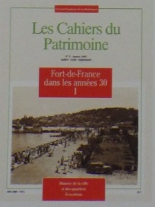 tanlistwa, couverture représentant une photographie en noir et blancs du front de mer de Fort-de-France dans les années 1930.