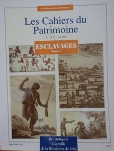 tanlistwa, couverture représentant plusieurs document d'archives avec des esclaves dans diverses situations et à diverses époques